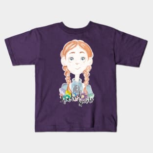 Anne is a kindred spirit - provides scope for the imagination - purple Kids T-Shirt